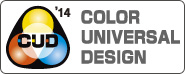 カラーユニバーサルデザインロゴ